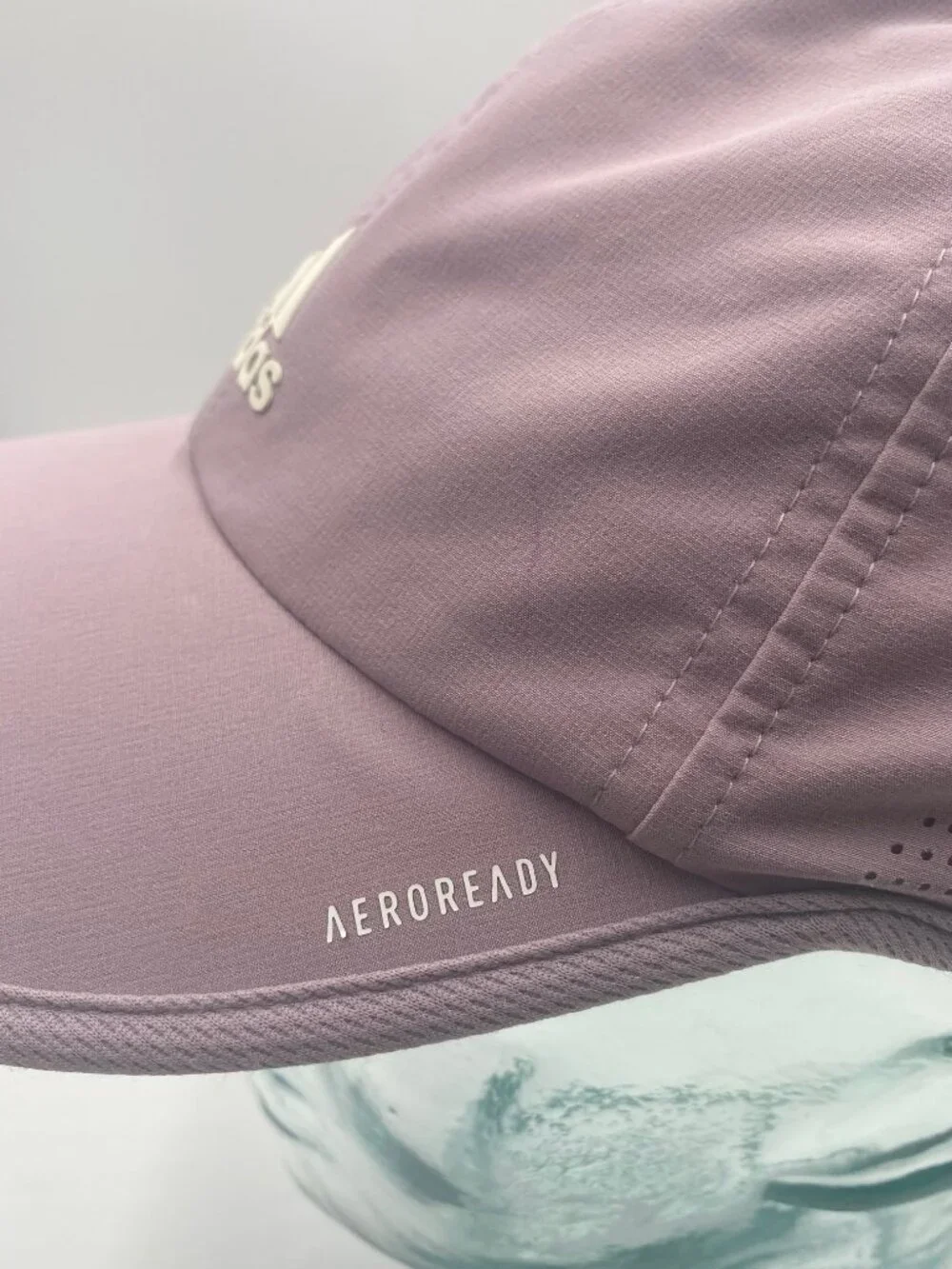 Adidas Aeroready Hat Lavender Lightweight Running Adjustable StrapBack Cap OSFM